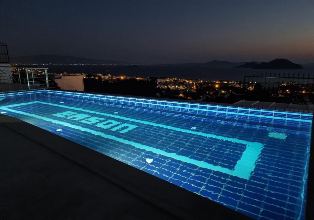 Bodrum Eason Villa & House 350M2 Full Sea View With Private Infinity Pool Exterior photo