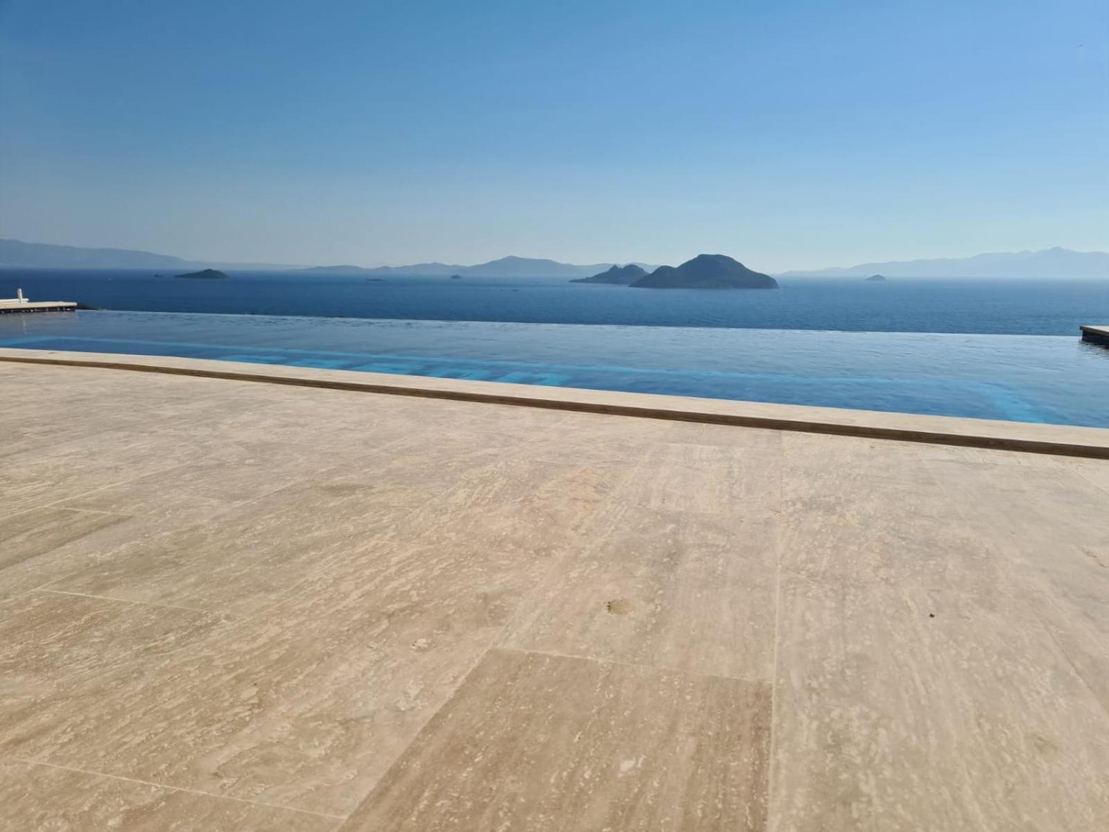 Bodrum Eason Villa & House 350M2 Full Sea View With Private Infinity Pool Exterior photo